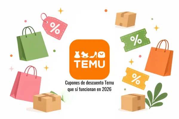 Cupones de descuento Temu que sí funcionan en 2026